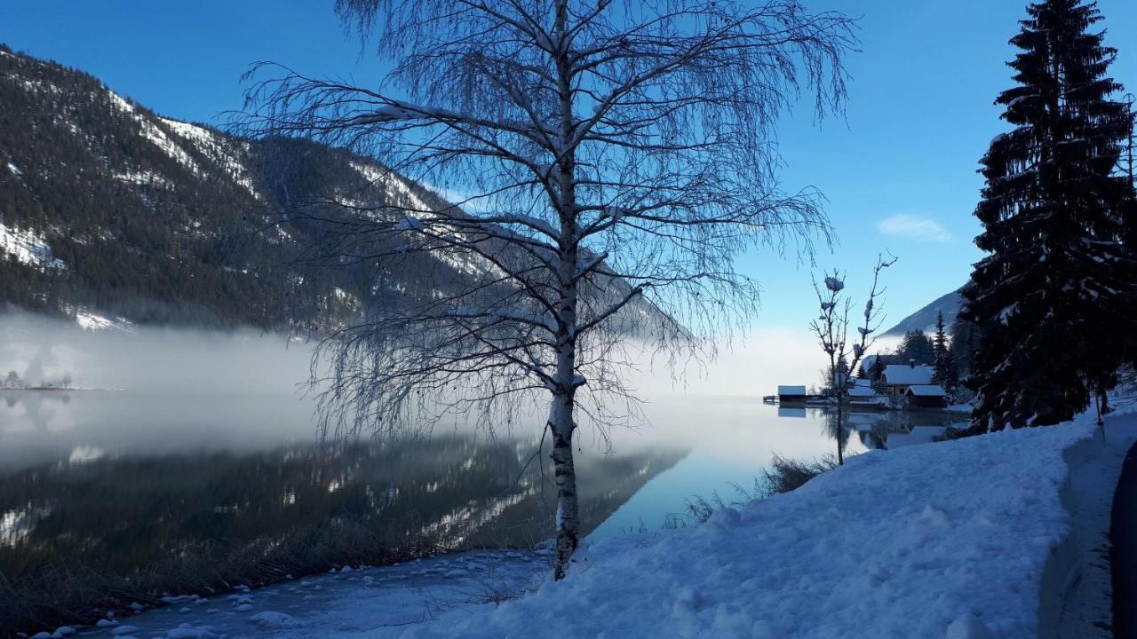 Pension Mitterer Weissensee Bagian luar foto