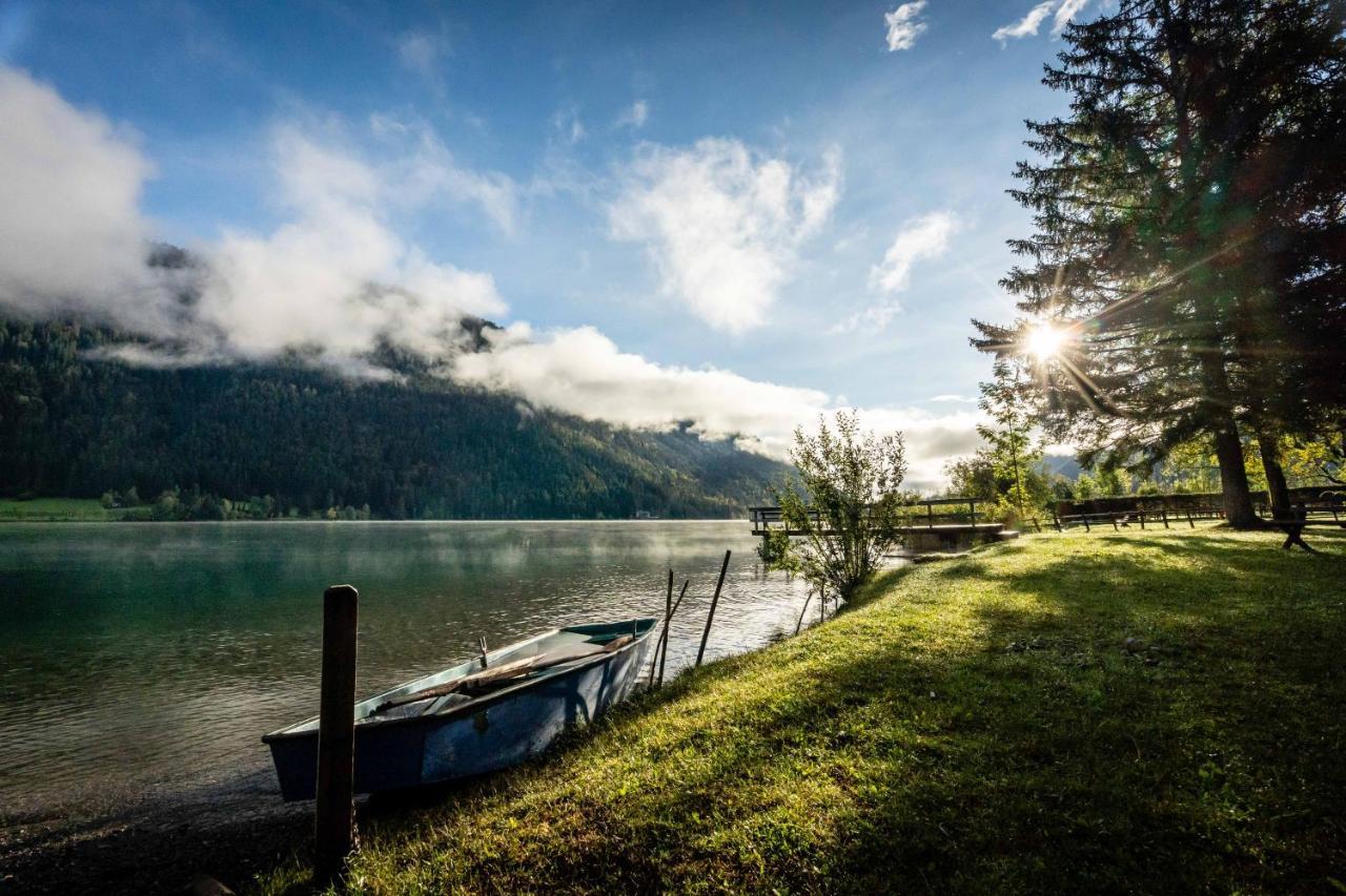 Pension Mitterer Weissensee Bagian luar foto