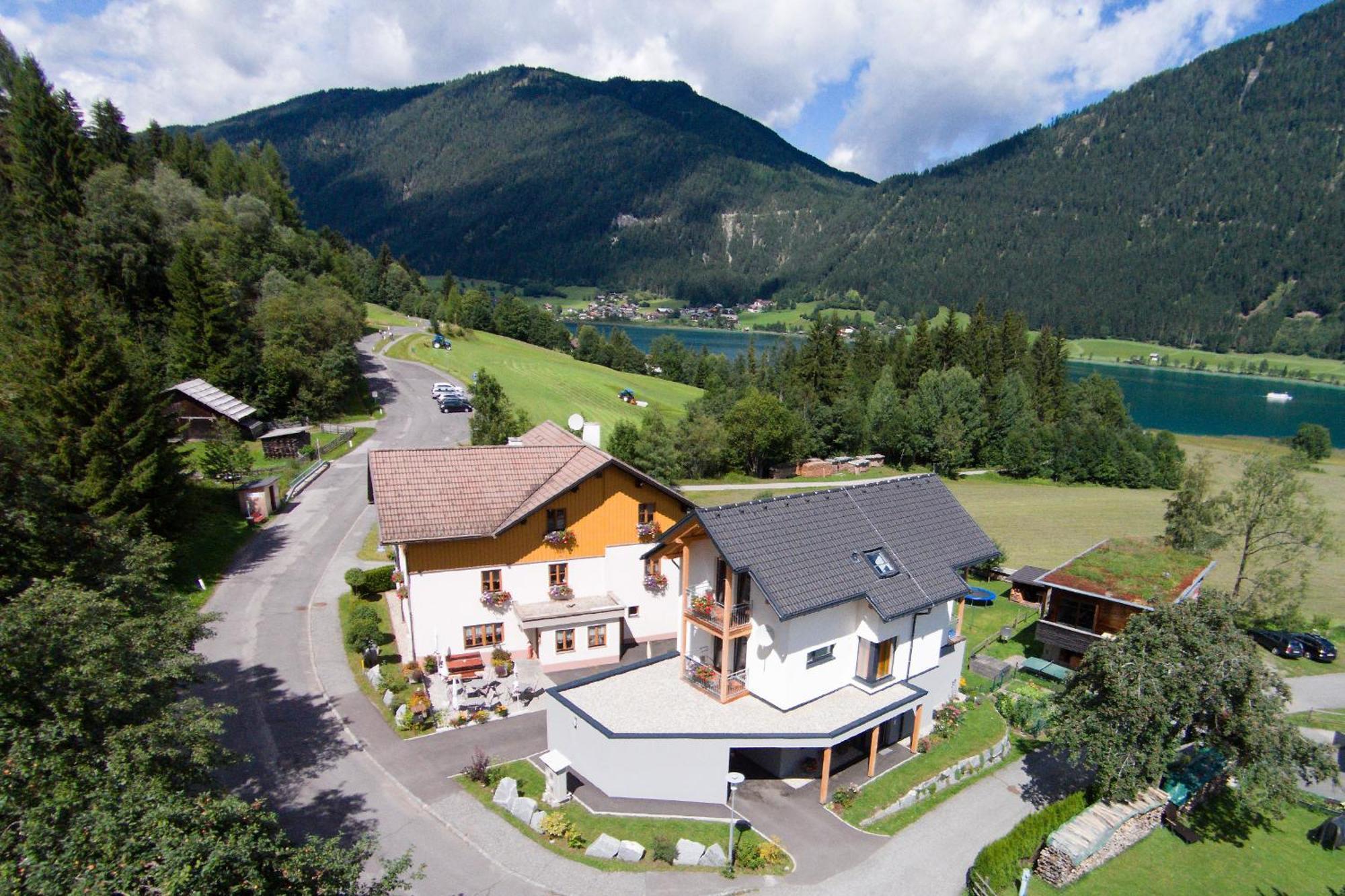 Pension Mitterer Weissensee Bagian luar foto