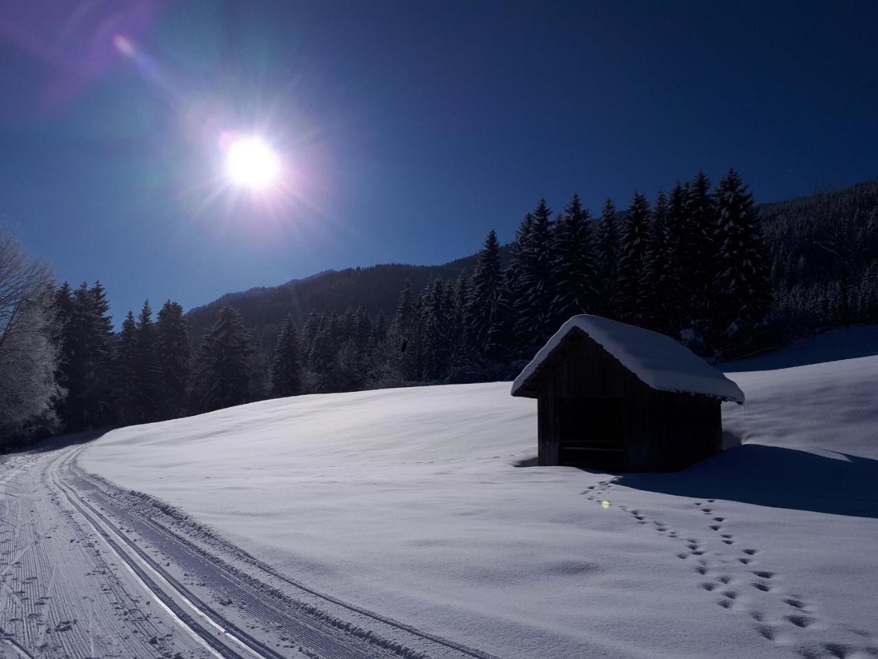 Pension Mitterer Weissensee Bagian luar foto